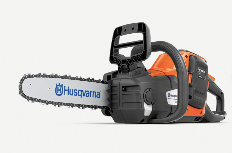 salg af Husqvarna 225i med batteri og oplader